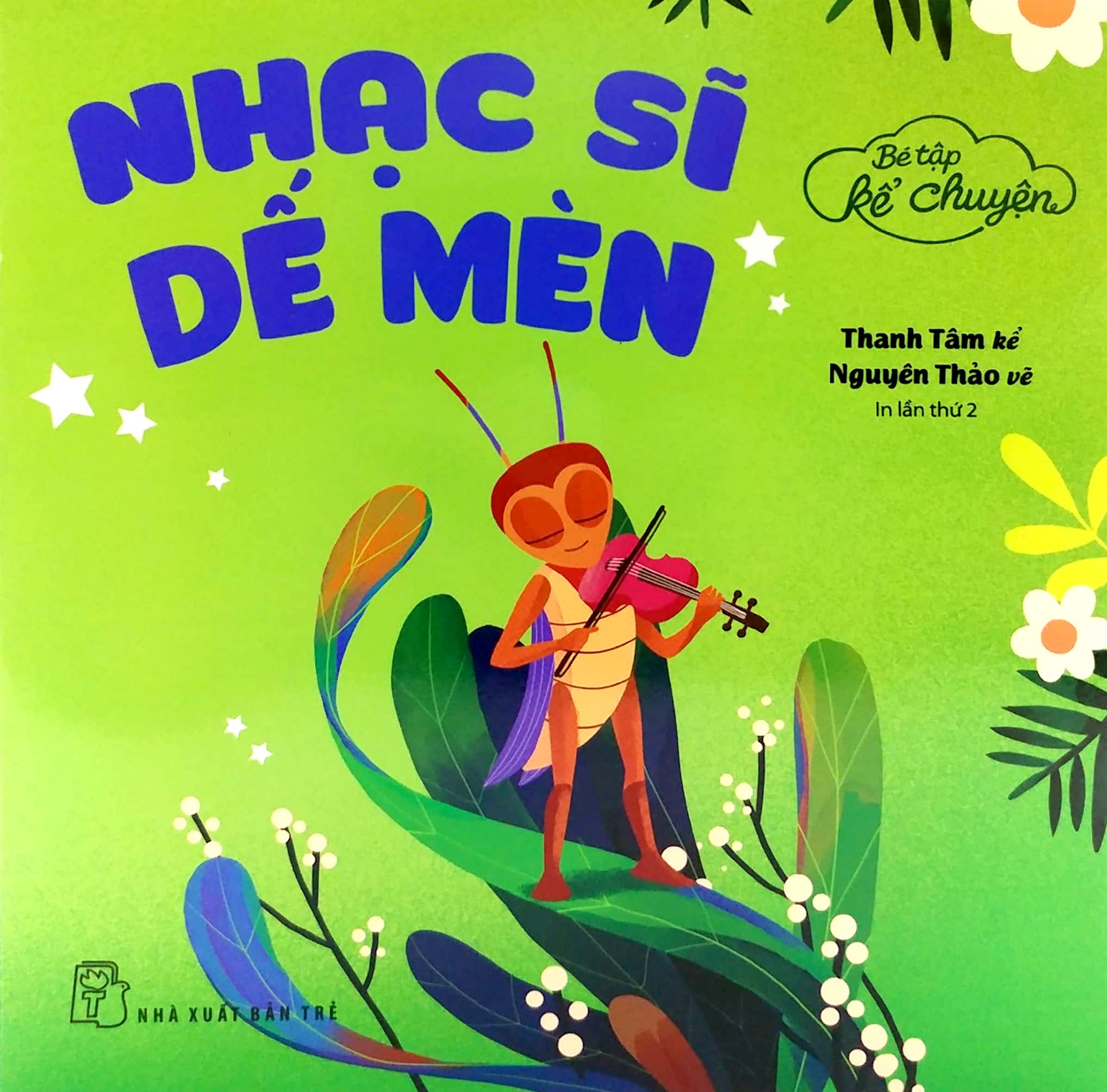 bé tập kể chuyện: nhạc sĩ dế mèn (tái bản 2022)