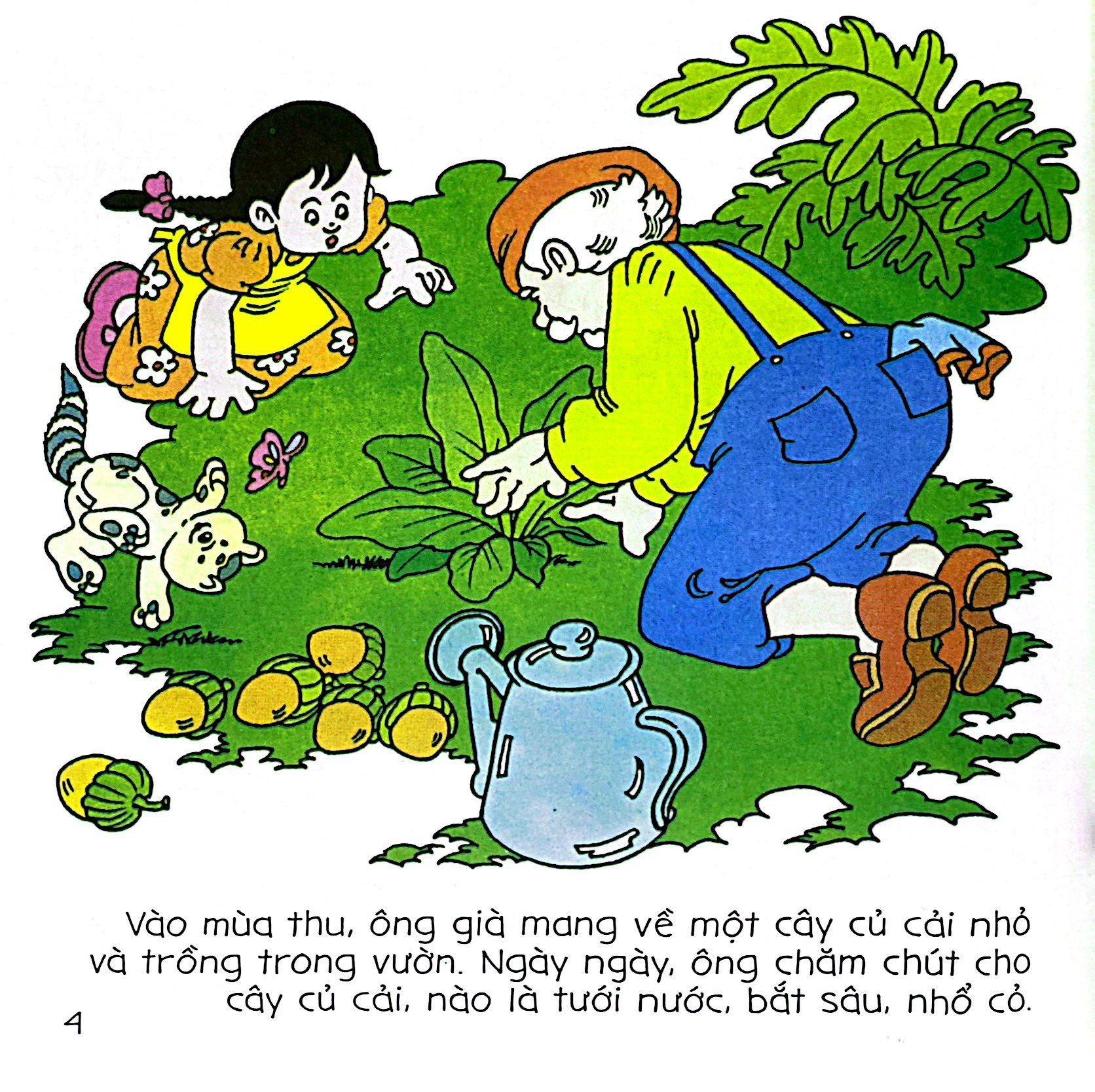 bé tập kể chuyện - nhổ củ cải (tái bản 2022)