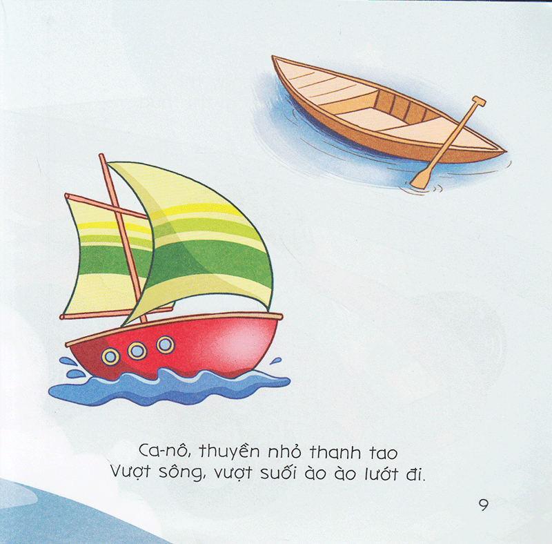 bé tập kể chuyện - phương tiện giao thông (2022)