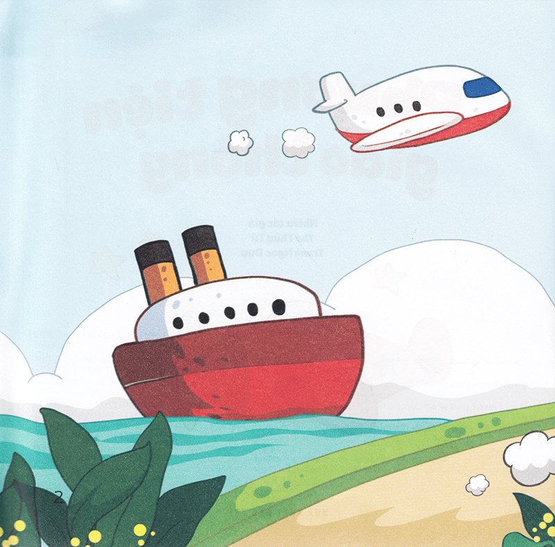 bé tập kể chuyện - phương tiện giao thông (2022)