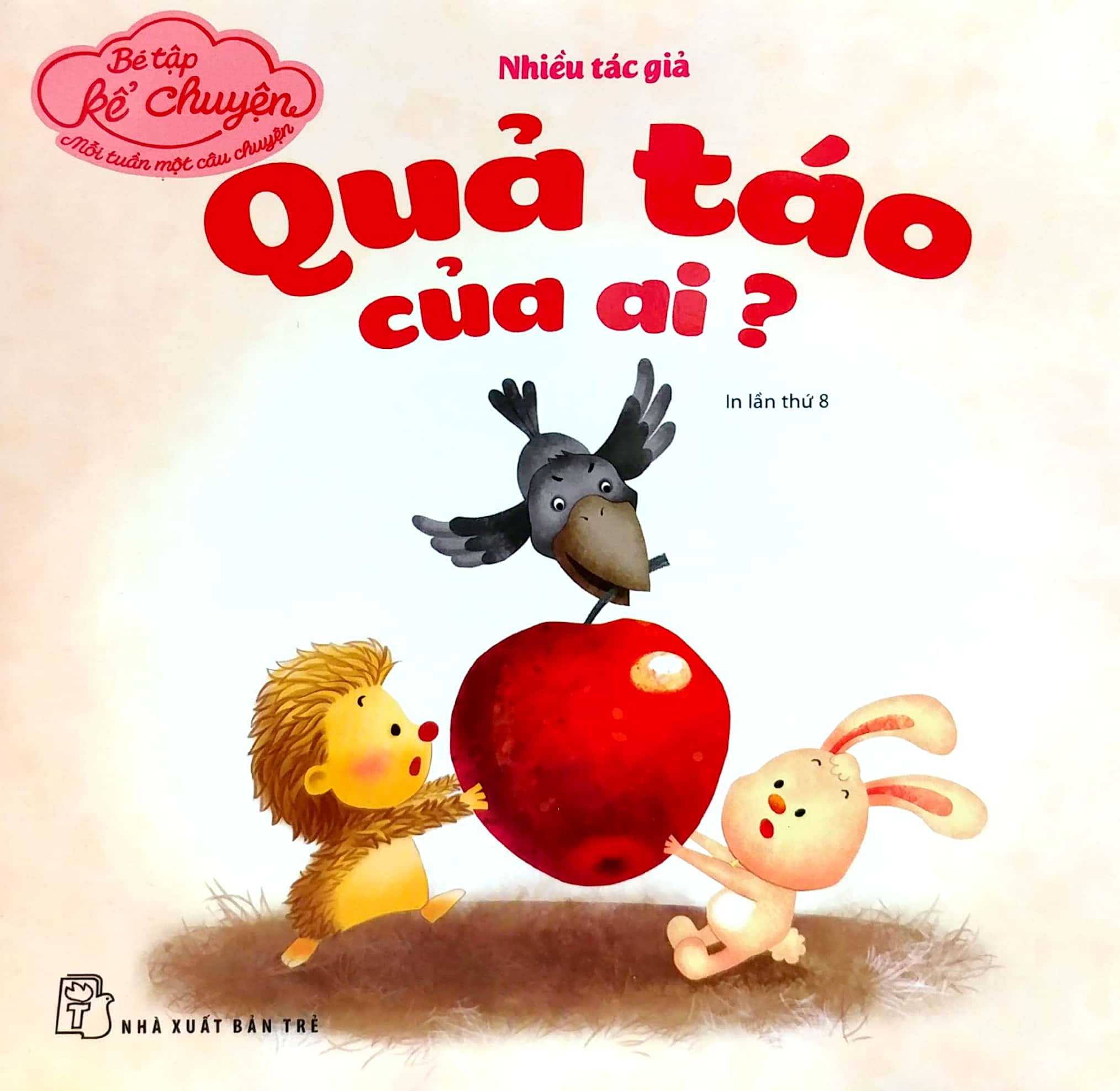 bé tập kể chuyện - quả táo của ai (tái bản 2022)
