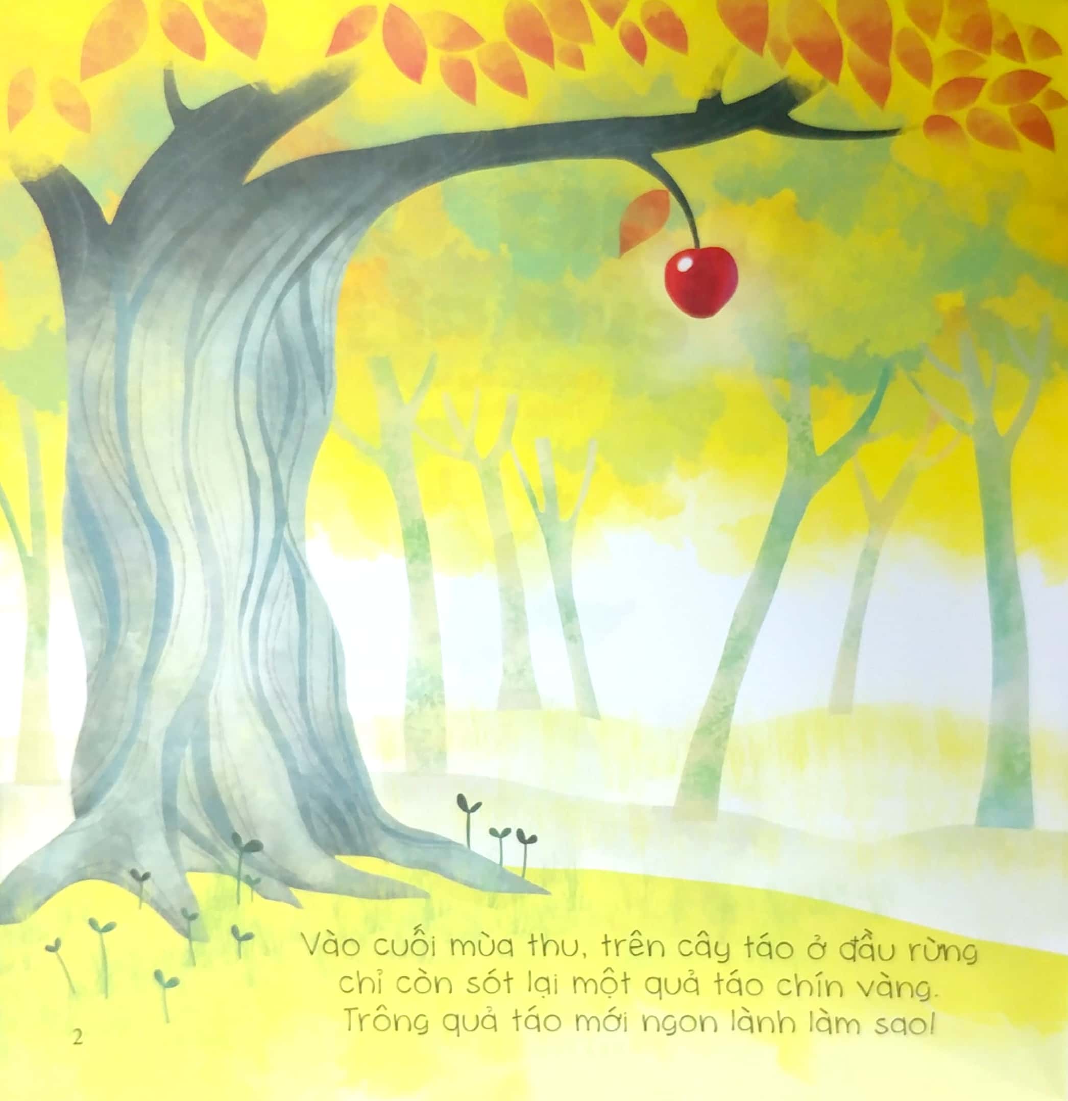 bé tập kể chuyện - quả táo của ai (tái bản 2022)