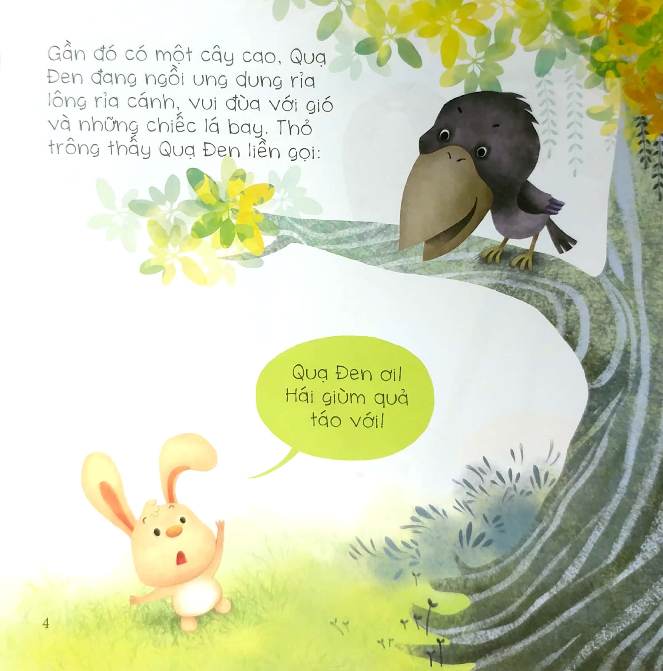 bé tập kể chuyện - quả táo của ai (tái bản 2022)