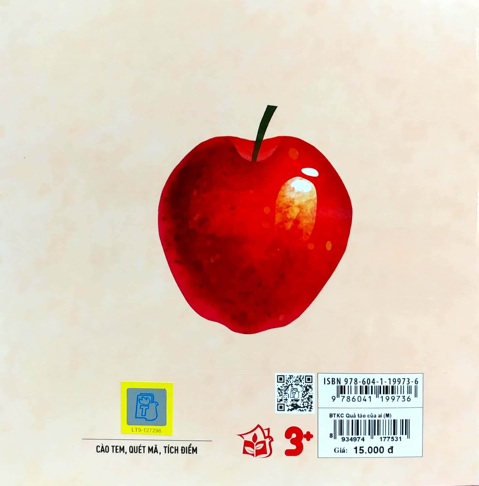 bé tập kể chuyện - quả táo của ai (tái bản 2022)