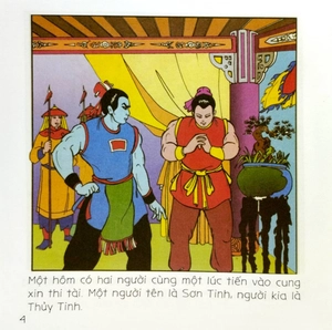 bé tập kể chuyện - sơn tinh thủy tinh (tái bản 2023)