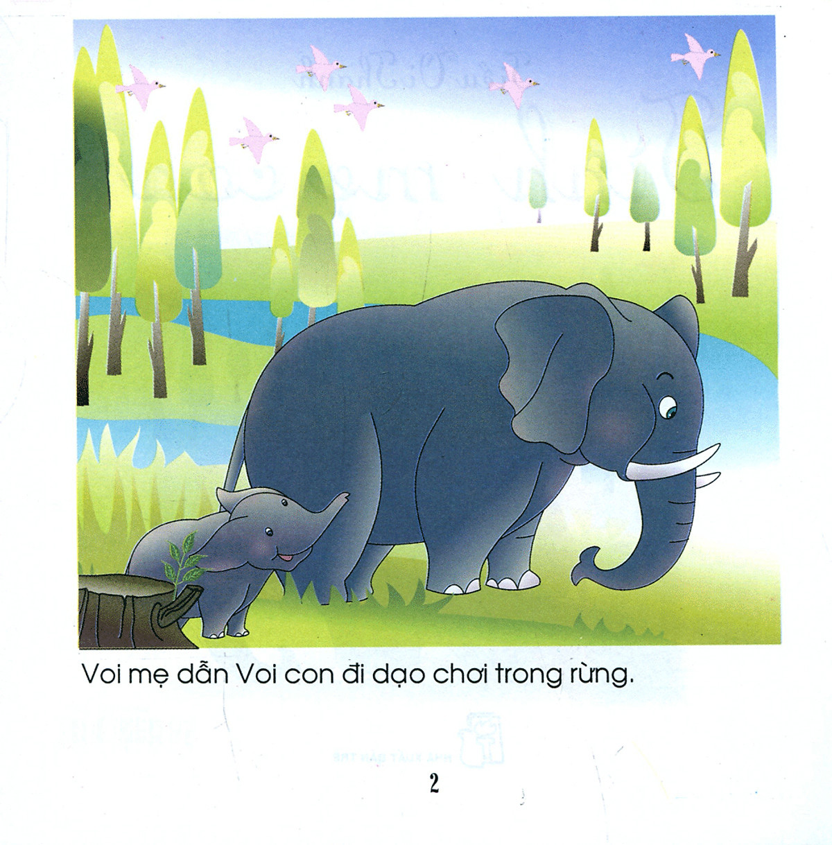 bé tập kể chuyện - tình mẹ con