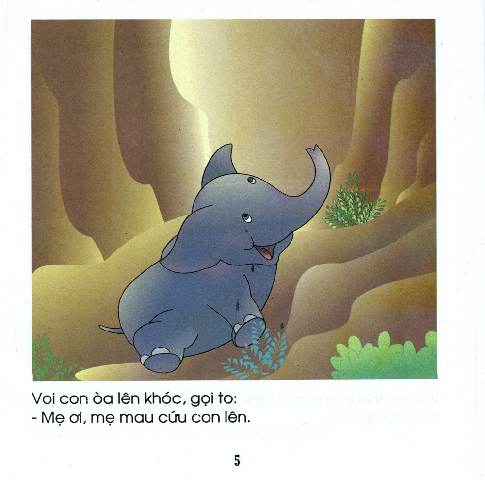 bé tập kể chuyện - tình mẹ con