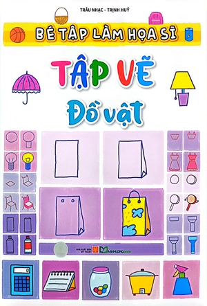bé tập làm họa sĩ - tập vẽ đồ vật