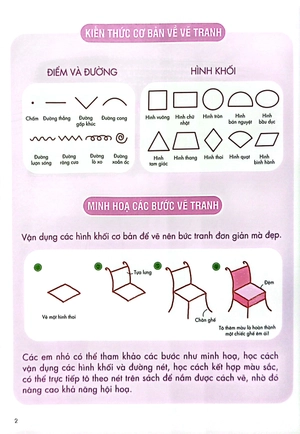 bé tập làm họa sĩ - tập vẽ đồ vật