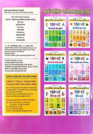 bé tập làm họa sĩ - tập vẽ đồ vật