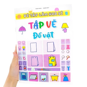 bé tập làm họa sĩ - tập vẽ đồ vật