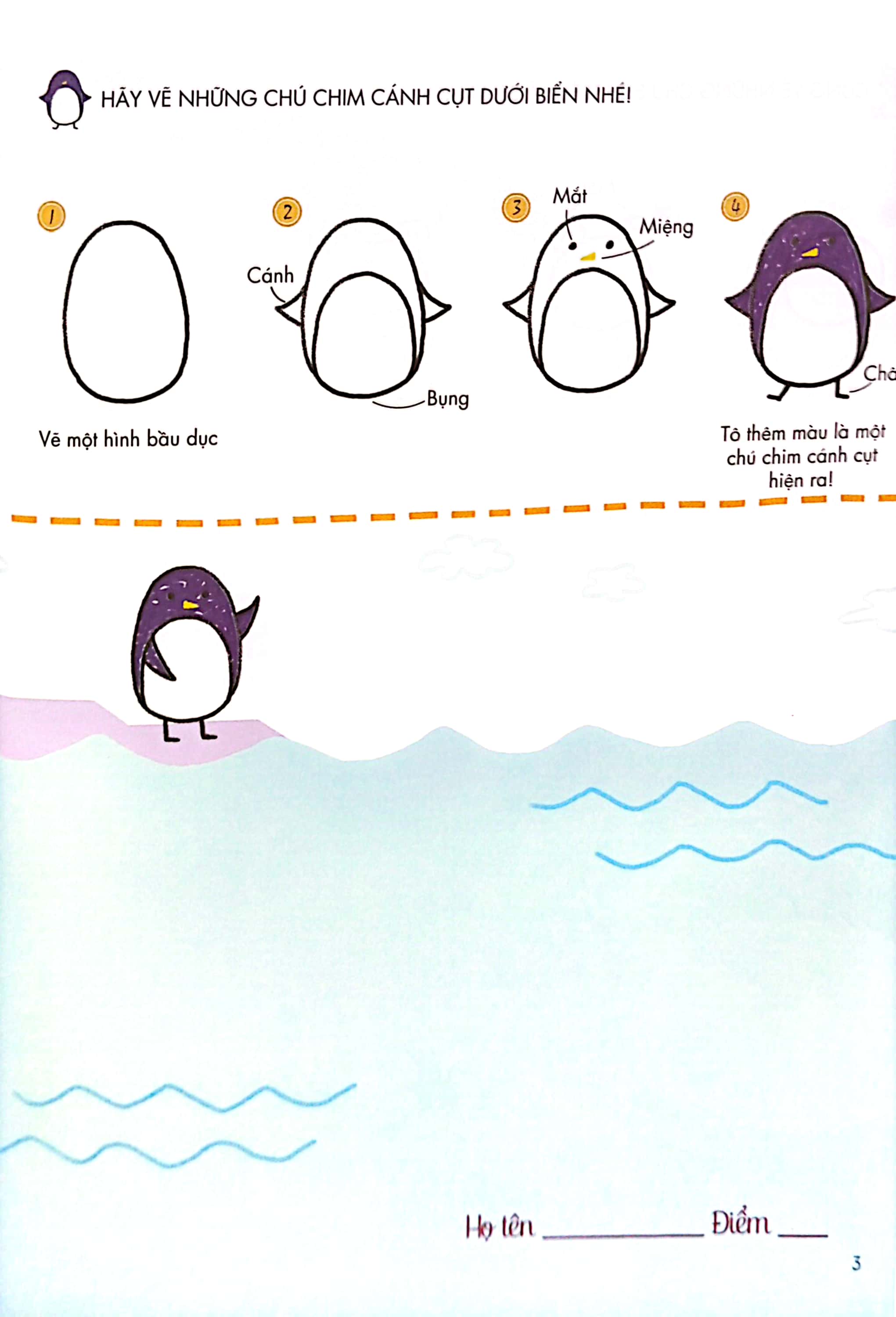 bé tập làm họa sĩ - tập vẽ động vật