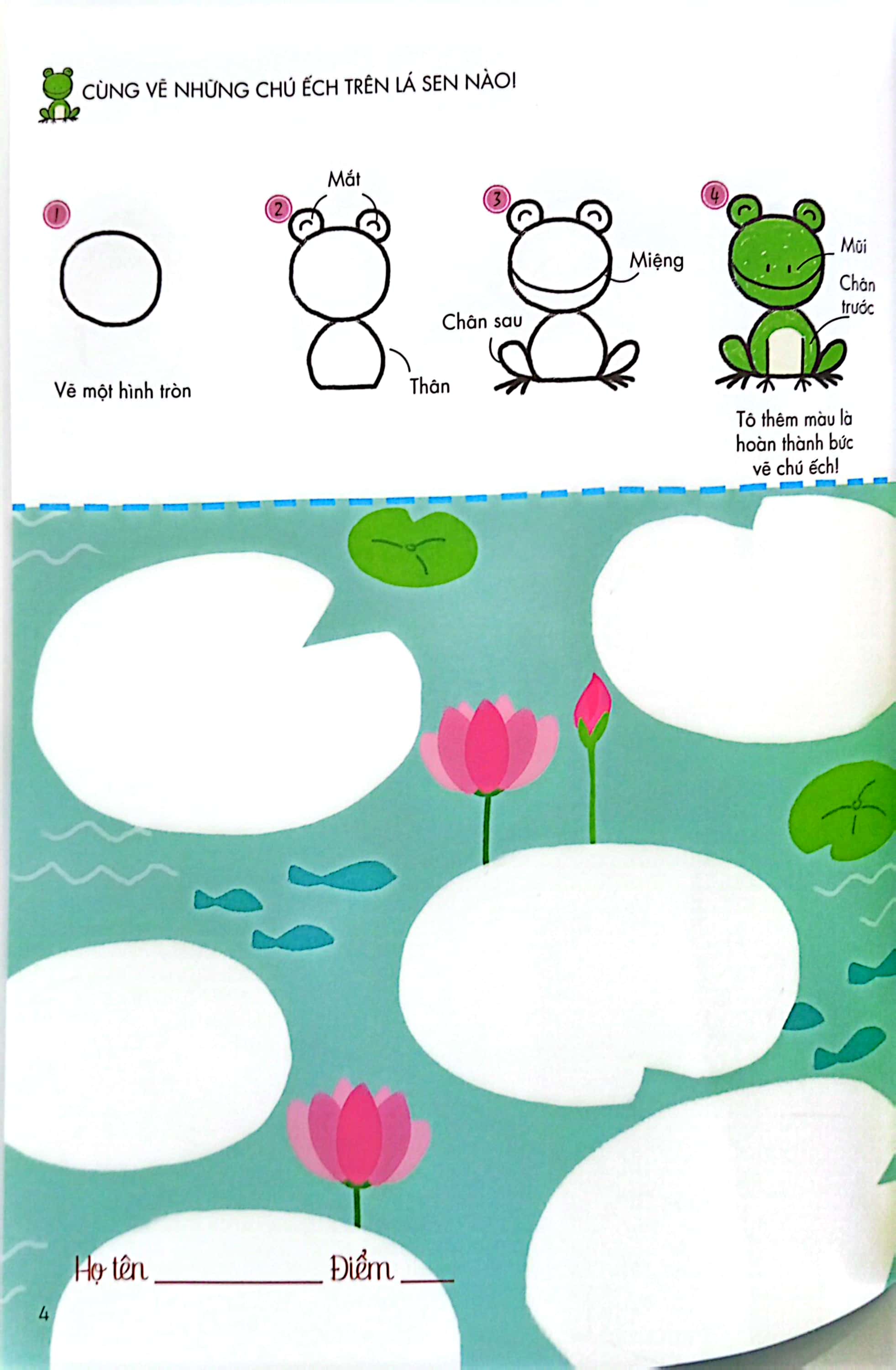 bé tập làm họa sĩ - tập vẽ động vật