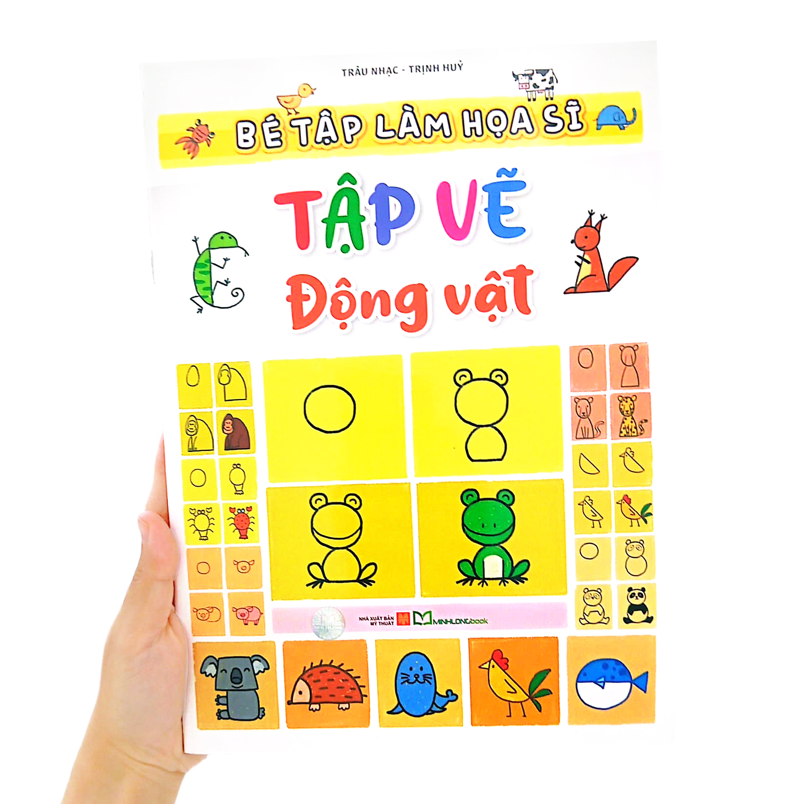 bé tập làm họa sĩ - tập vẽ động vật