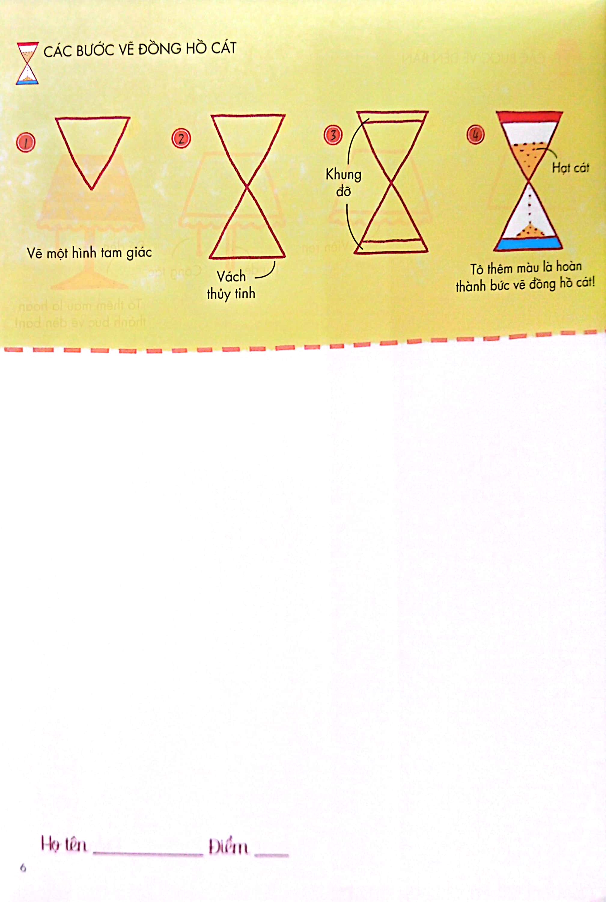 bé tập làm họa sĩ - tập vẽ từ hình đa giác