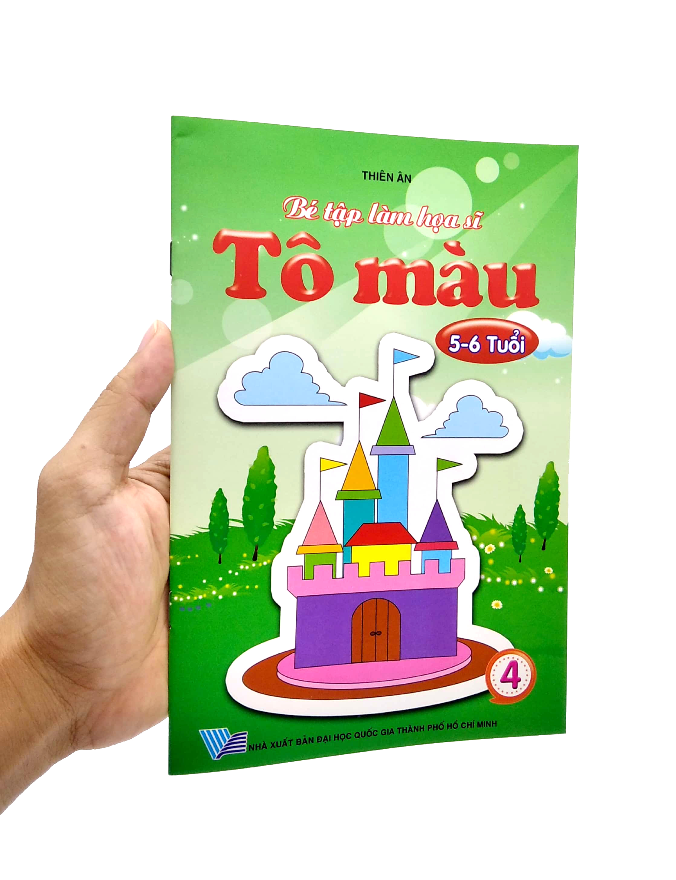 bé tập làm họa sĩ - tô màu (5-6 tuổi)