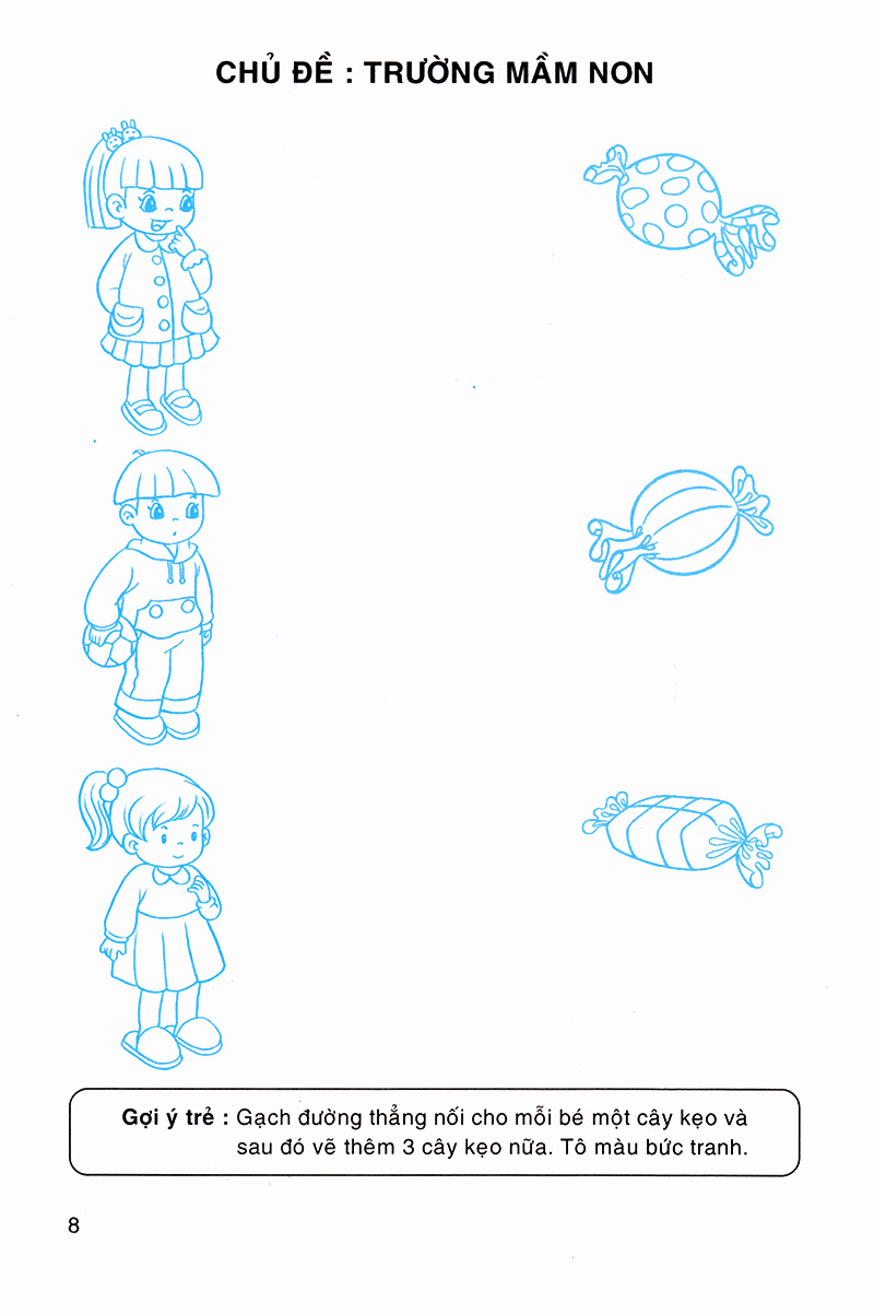 bé tập tạo hình 4-5 tuổi