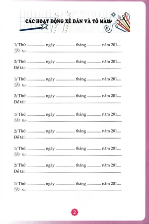 bé tập tạo hình động vật