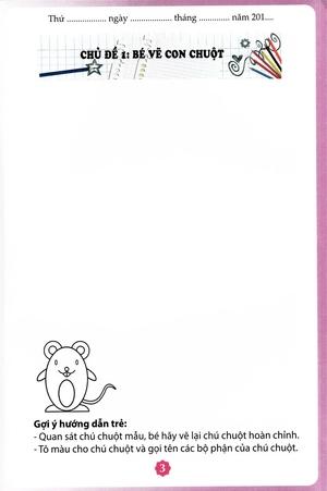 bé tập tạo hình động vật