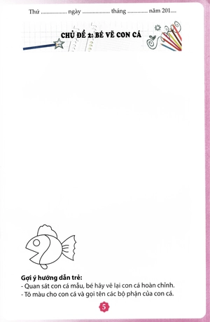 bé tập tạo hình động vật