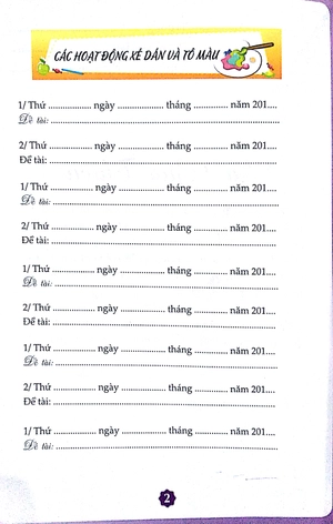 bé tập tạo hình rau củ quả