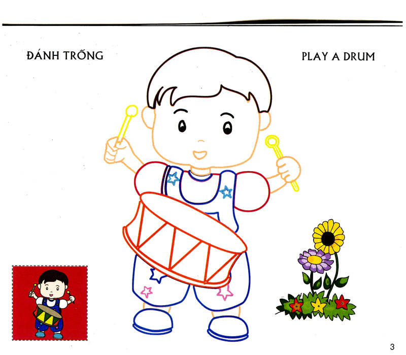 bé tập tô màu - bé ngoan (tái bản 2019)