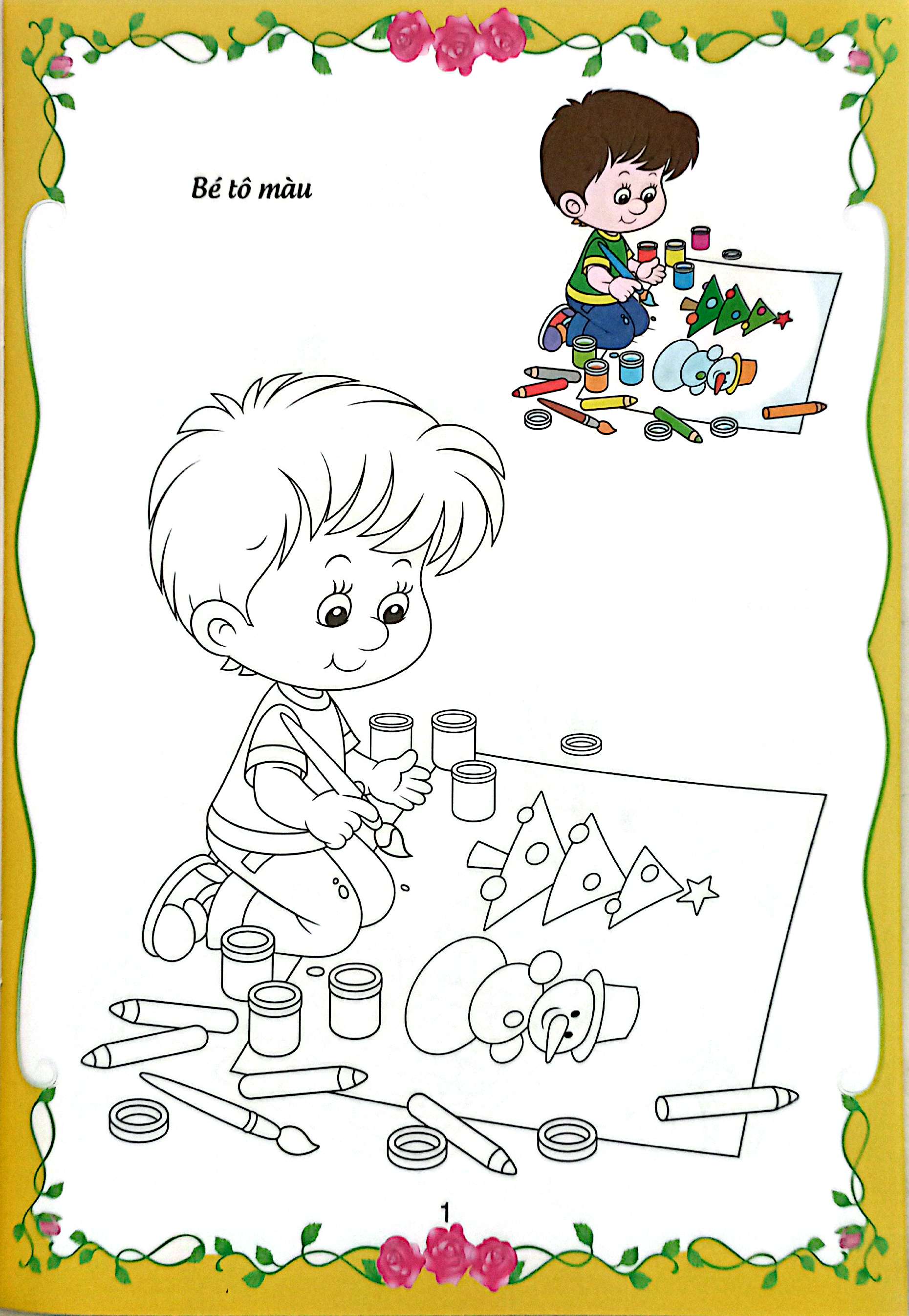 Be Tap To Mau - Cac Hoat Dong Vui Choi Cua Tre