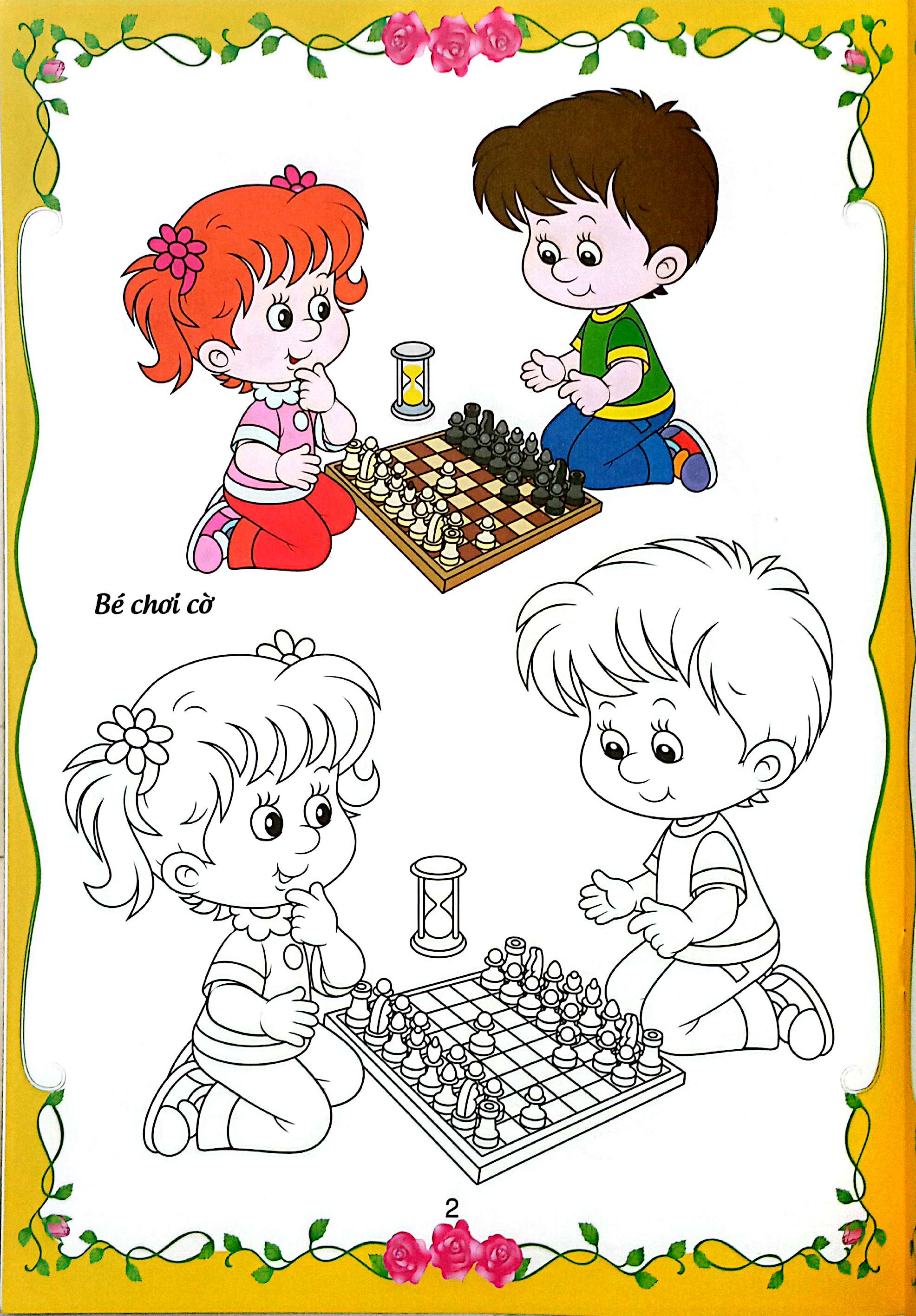 Be Tap To Mau - Cac Hoat Dong Vui Choi Cua Tre