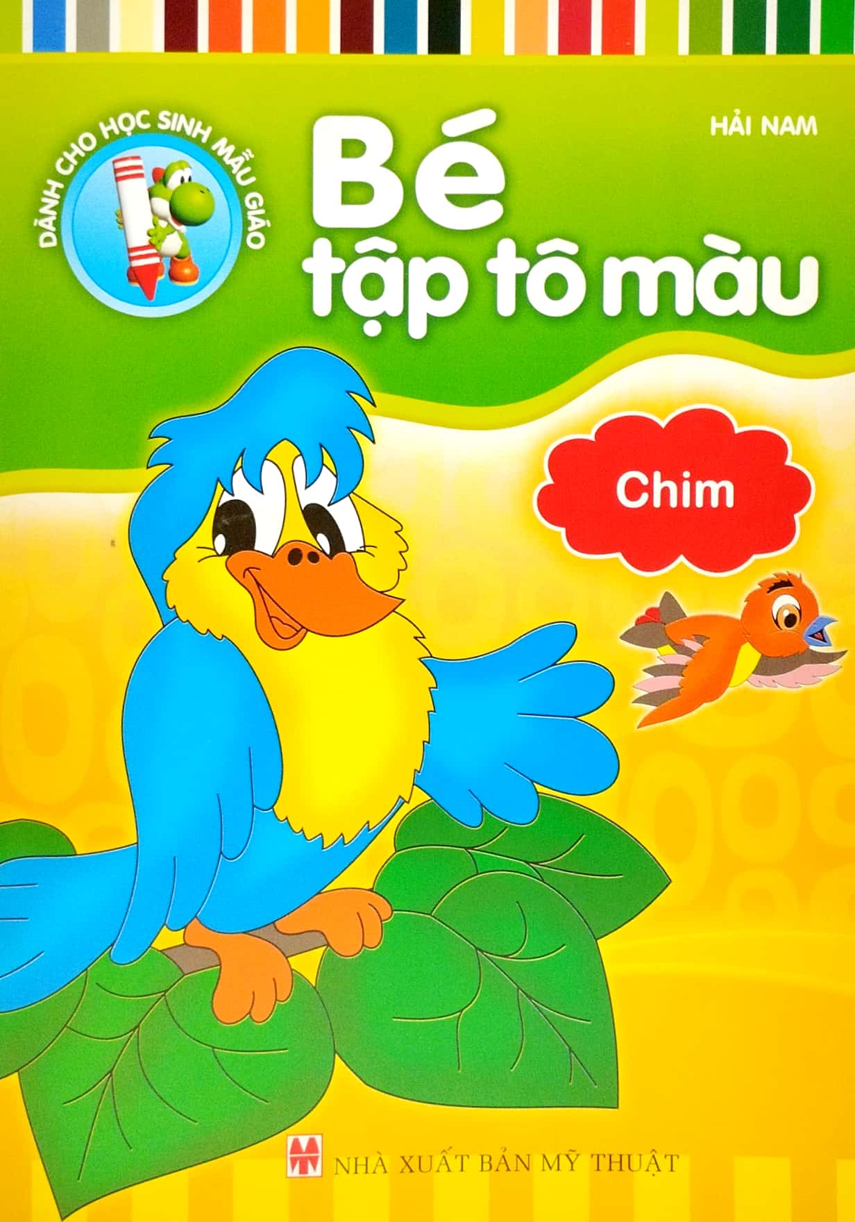 bé tập tô màu - chim (tái bản 2022)