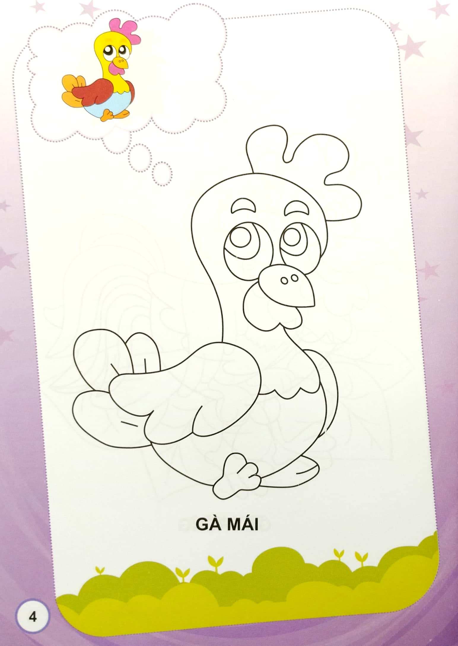 bé tập tô màu - chim (tái bản 2022)