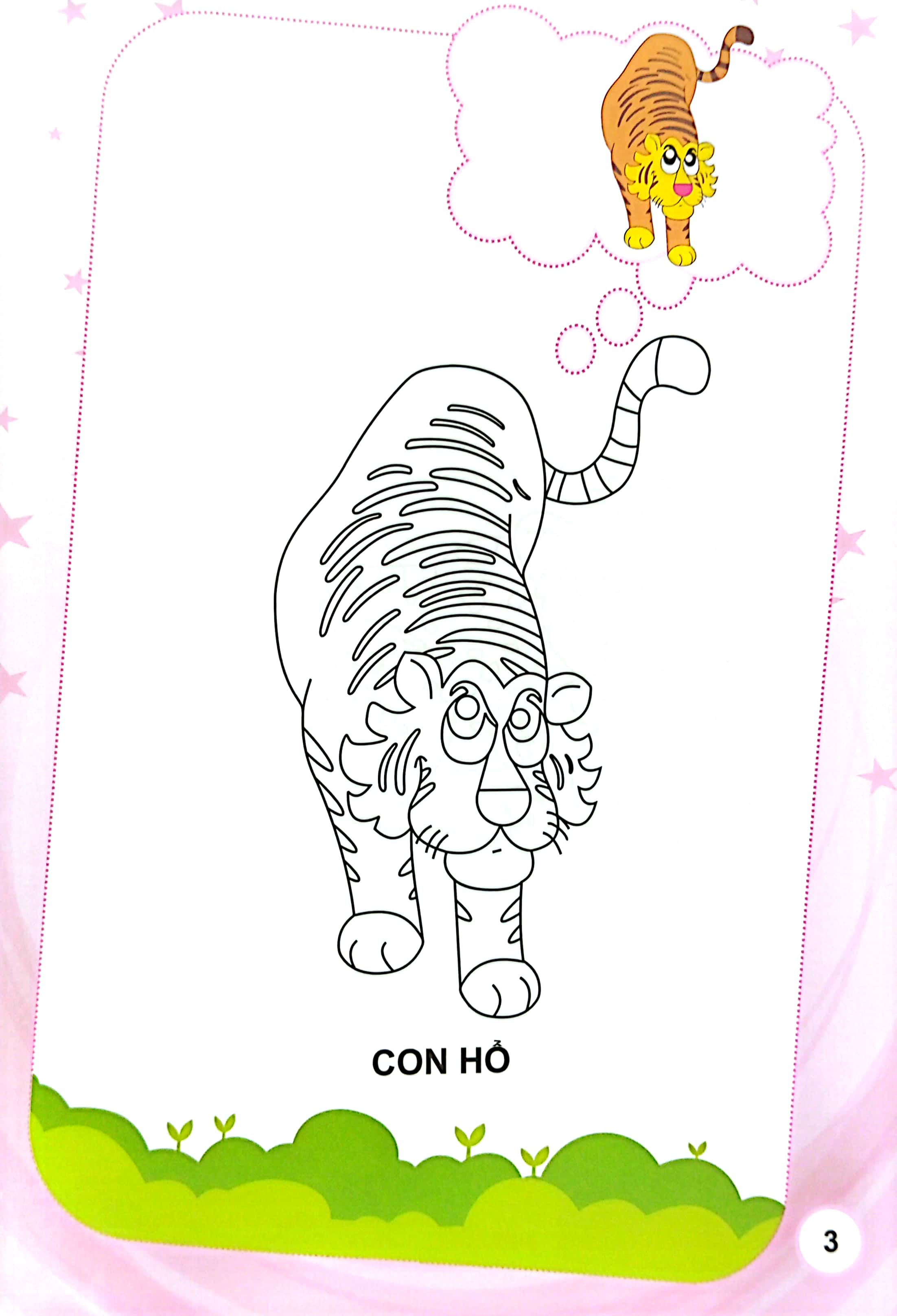 bé tập tô màu - động vật (2022)