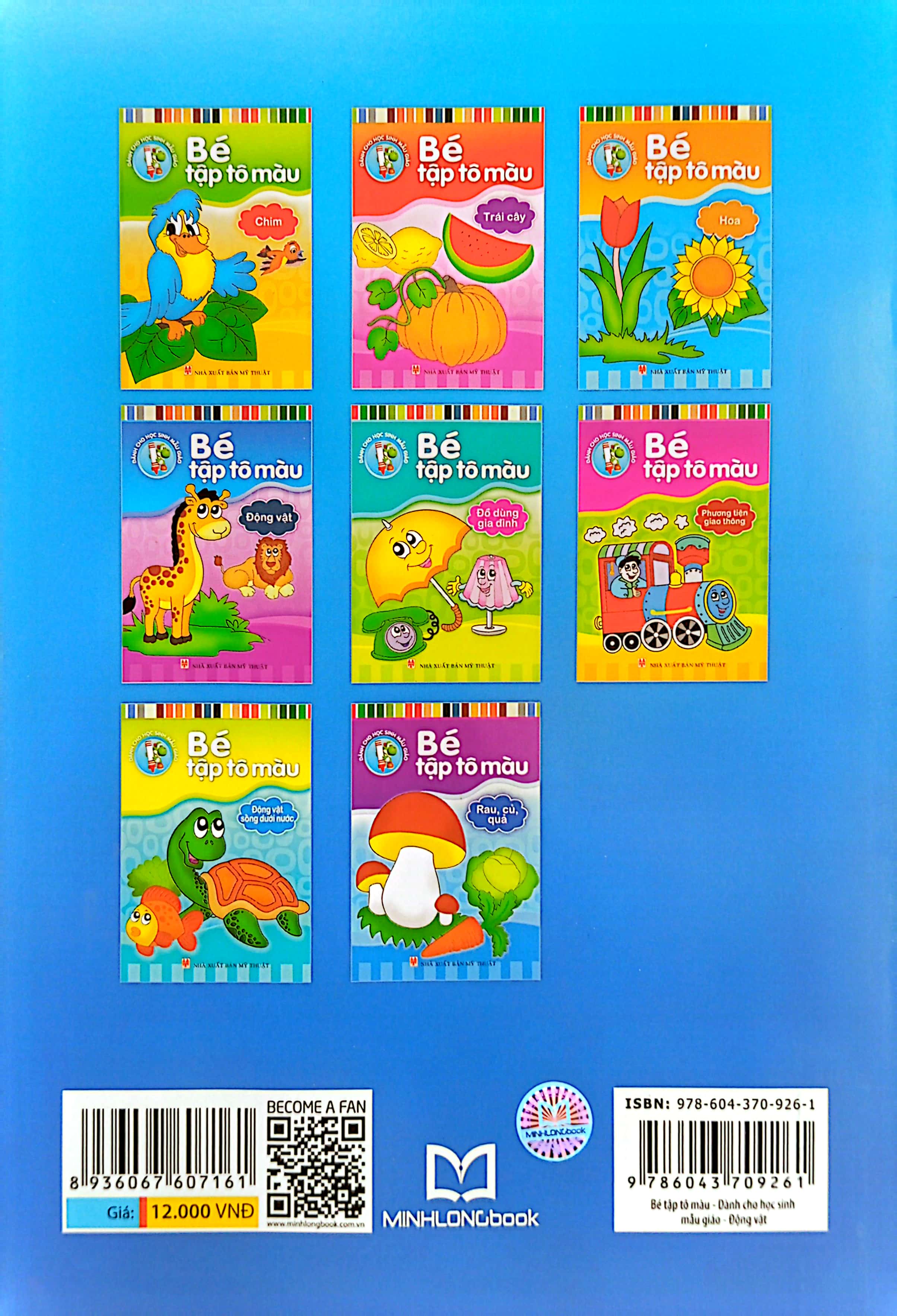 bé tập tô màu - động vật (2022)