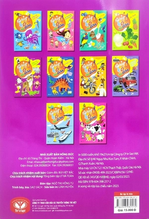 bé tập tô màu - động vật hoang dã (tái bản 2023)