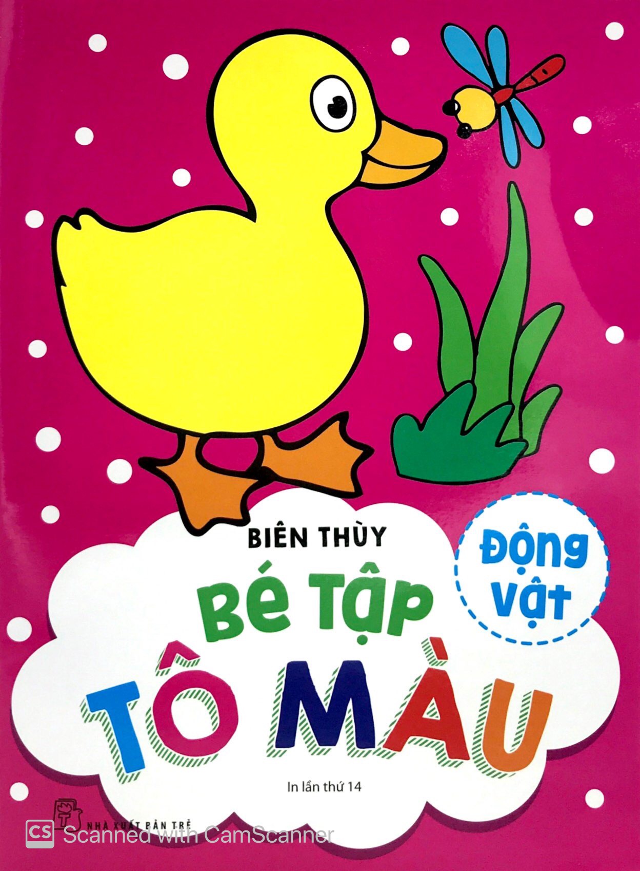 bé tập tô màu - động vật (tái bản 2019)