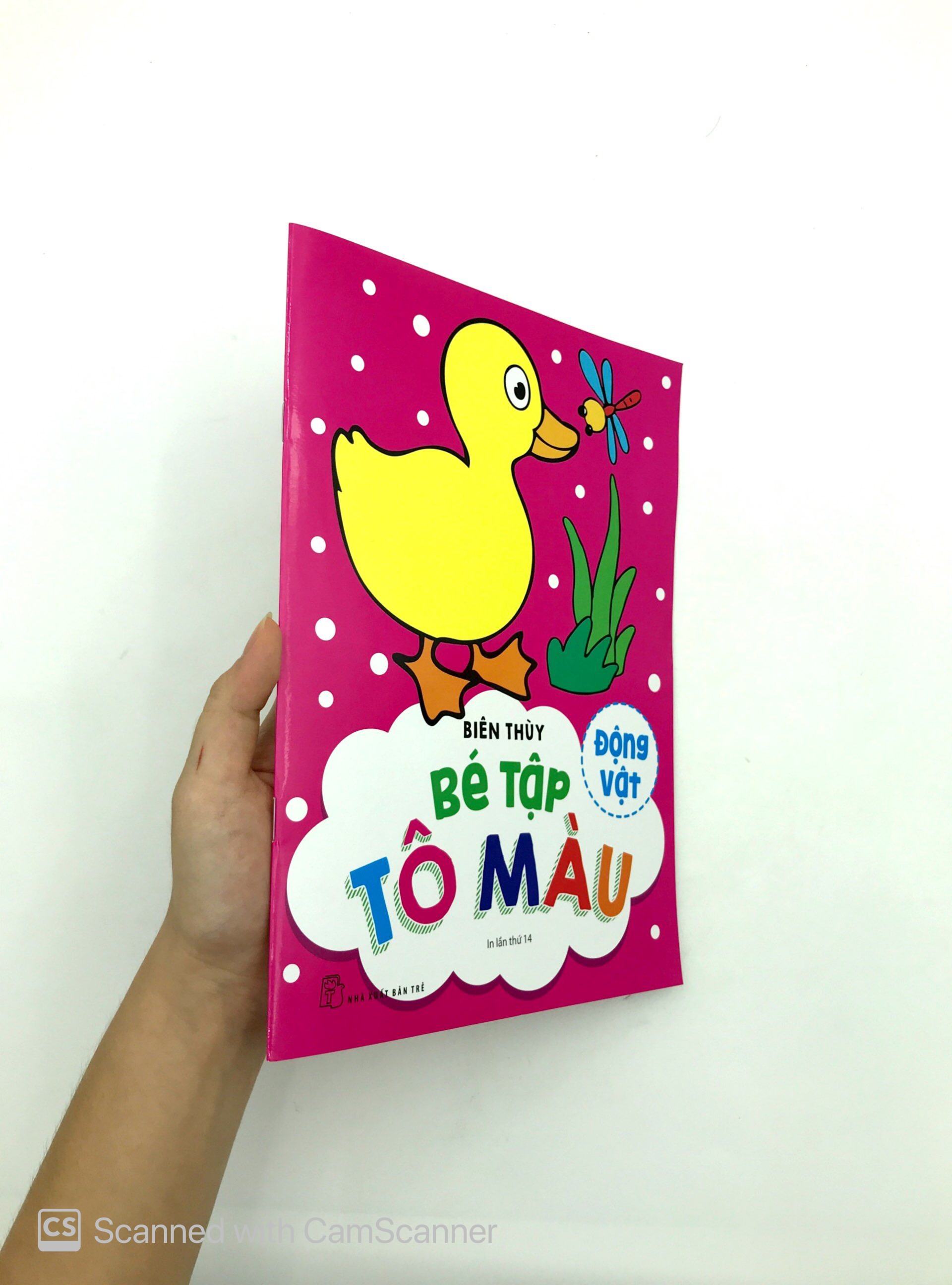 bé tập tô màu - động vật (tái bản 2019)