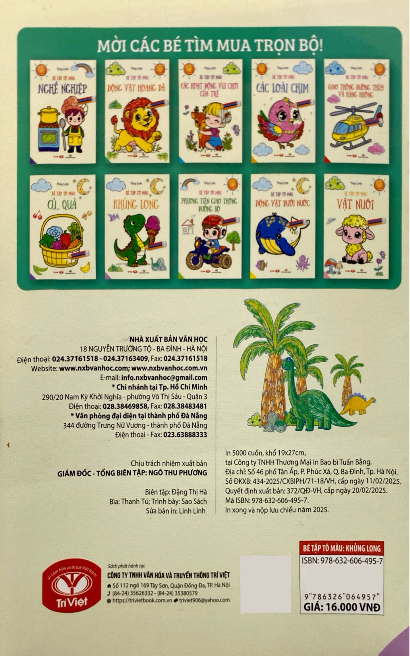 Be Tap To Mau - Khung Long