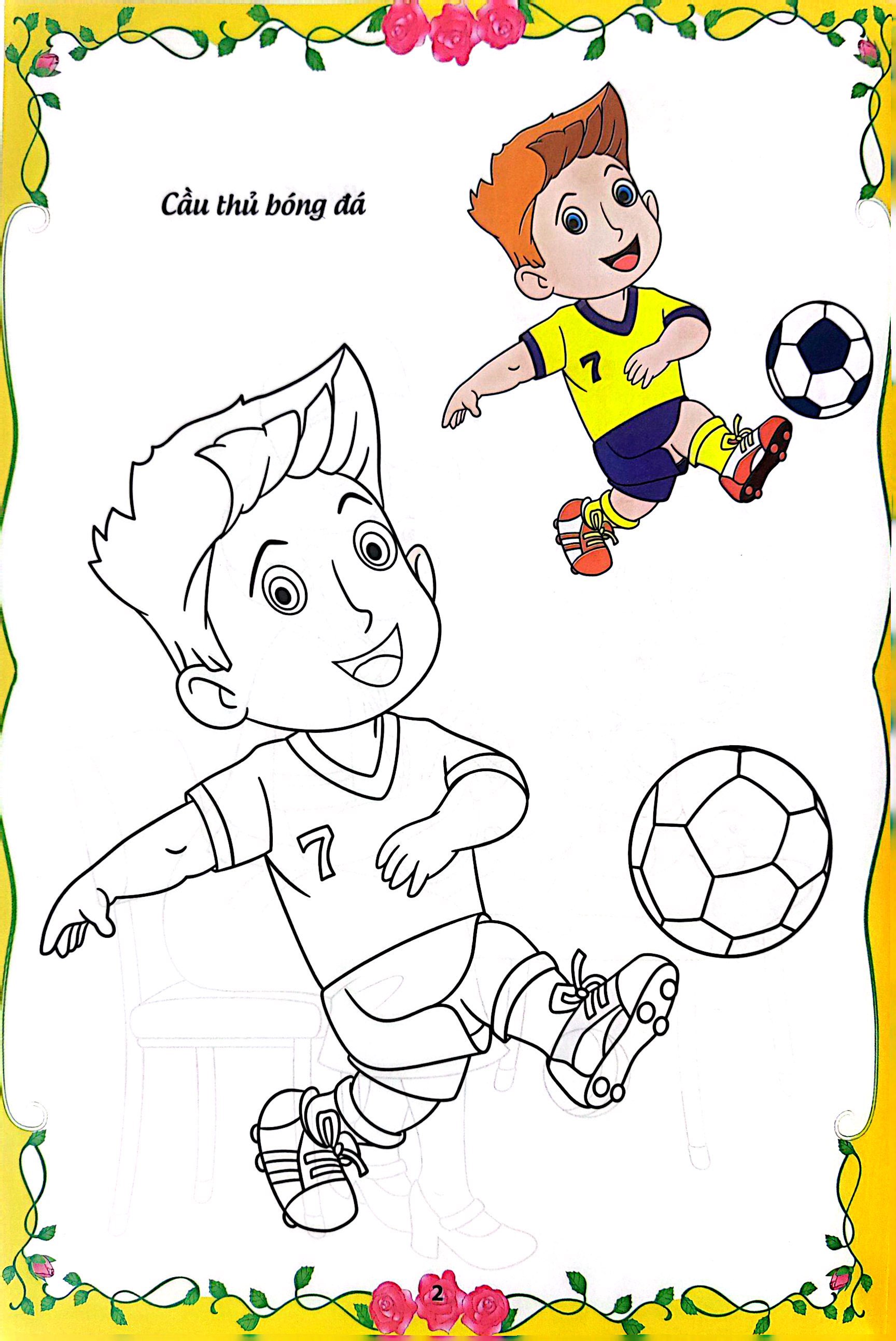 bé tập tô màu - nghề nghiệp (tái bản 2023)