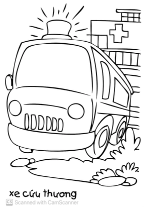 bé tập tô màu - phương tiện giao thông (tái bản 2019)
