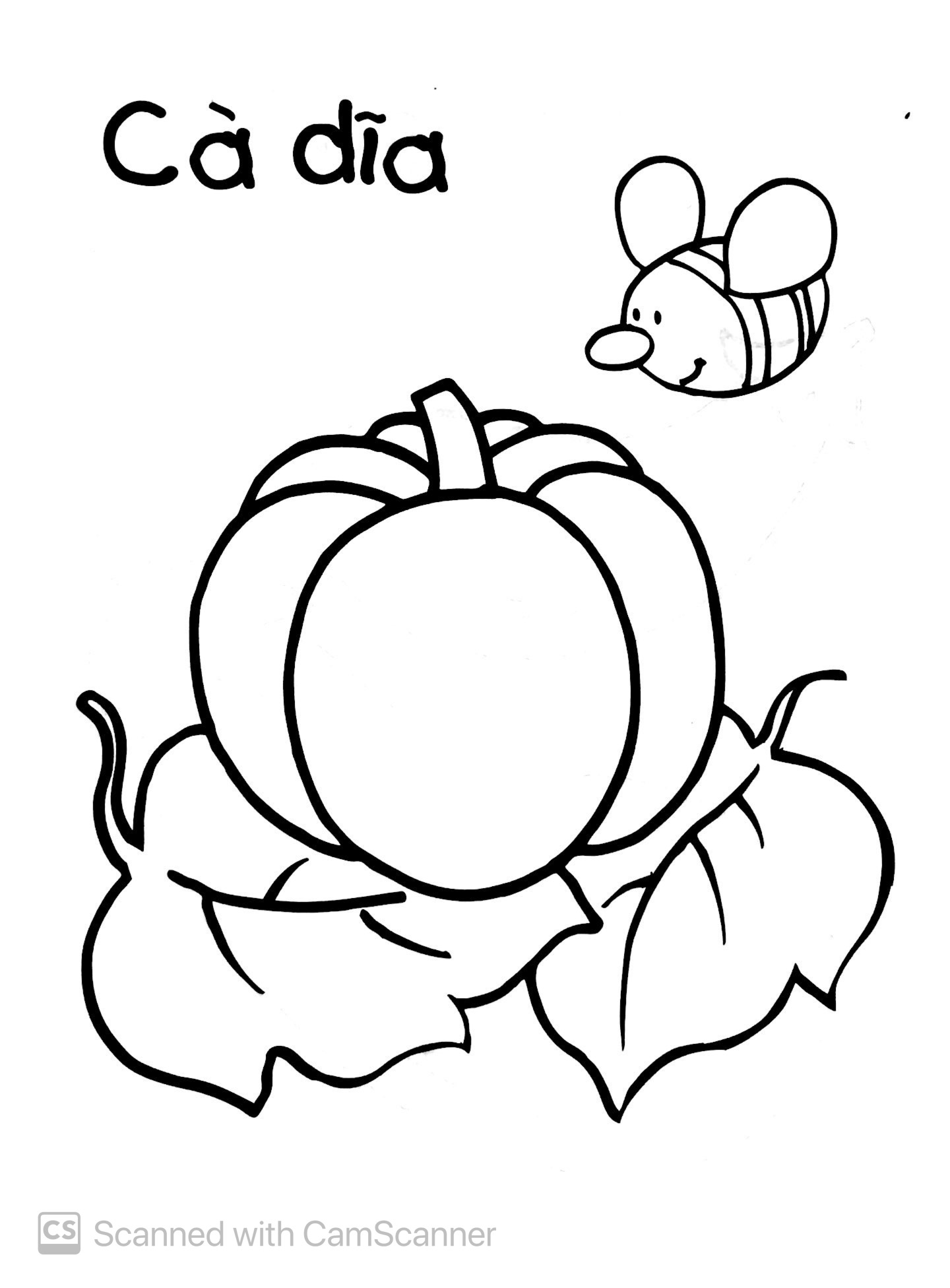 bé tập tô màu - rau củ (tái bản 2019)