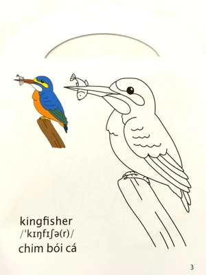 bé tập tô màu - sư tử dũng cảm