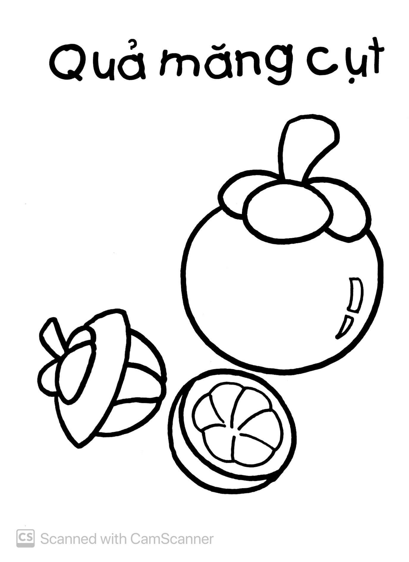 bé tập tô màu - trái cây (tái bản 2019)