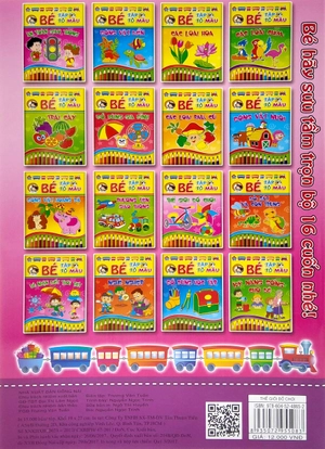 bé tập tô màu và học tiếng anh theo chủ đề - thế giới đồ chơi