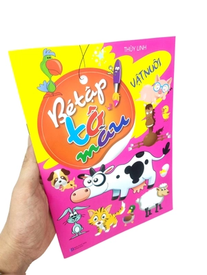 bé tập tô màu - vật nuôi (tái bản 2023)