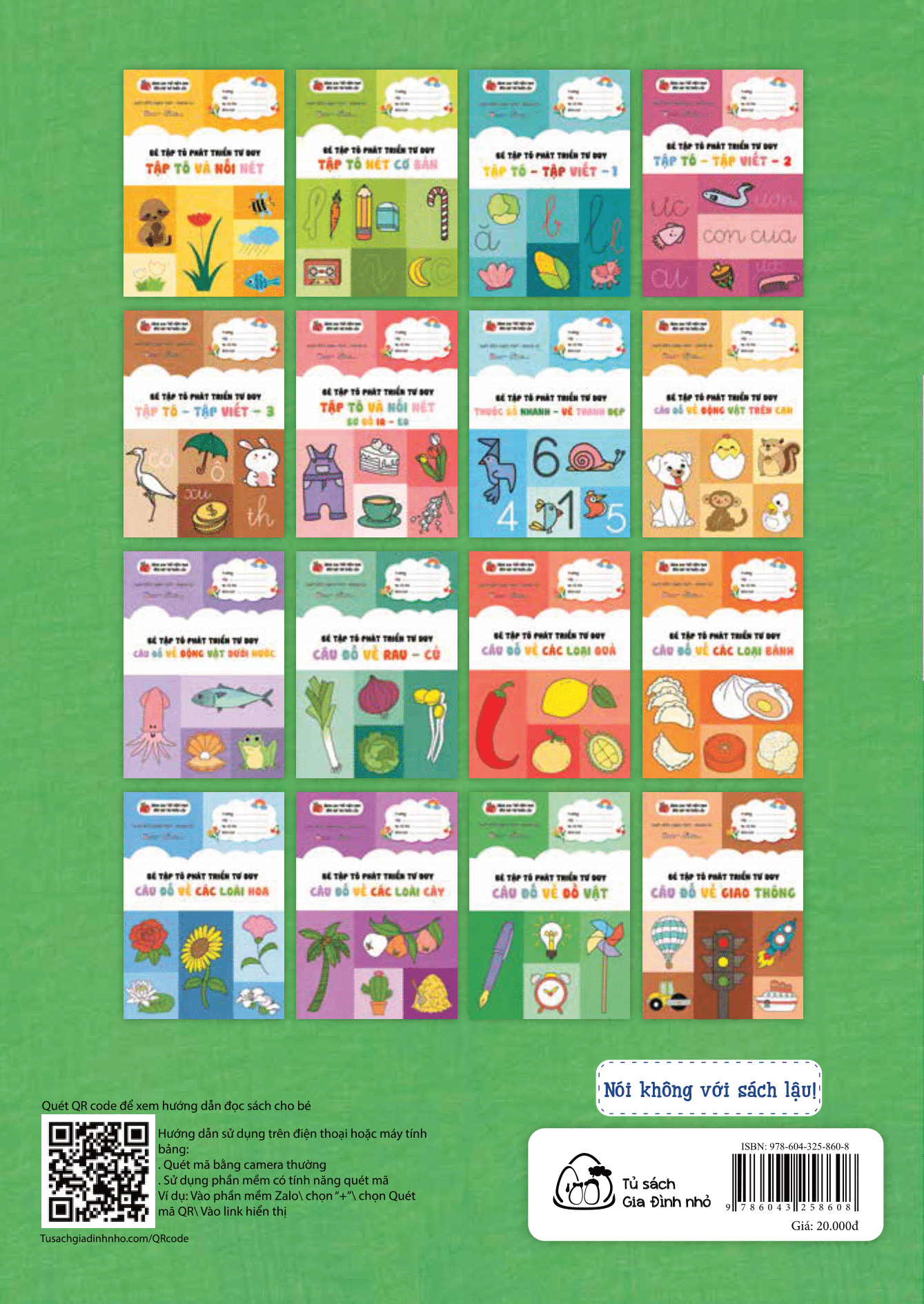 bé tập tô phát triển tư duy - câu đố về đồ vật