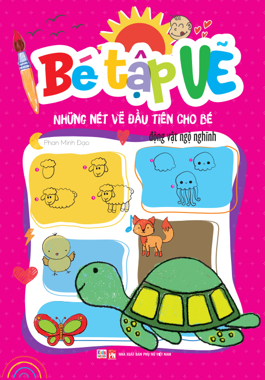 Be Tap Ve - Nhung Net Ve Dau Tien Cho Be - Dong Vat Ngo Nghinh