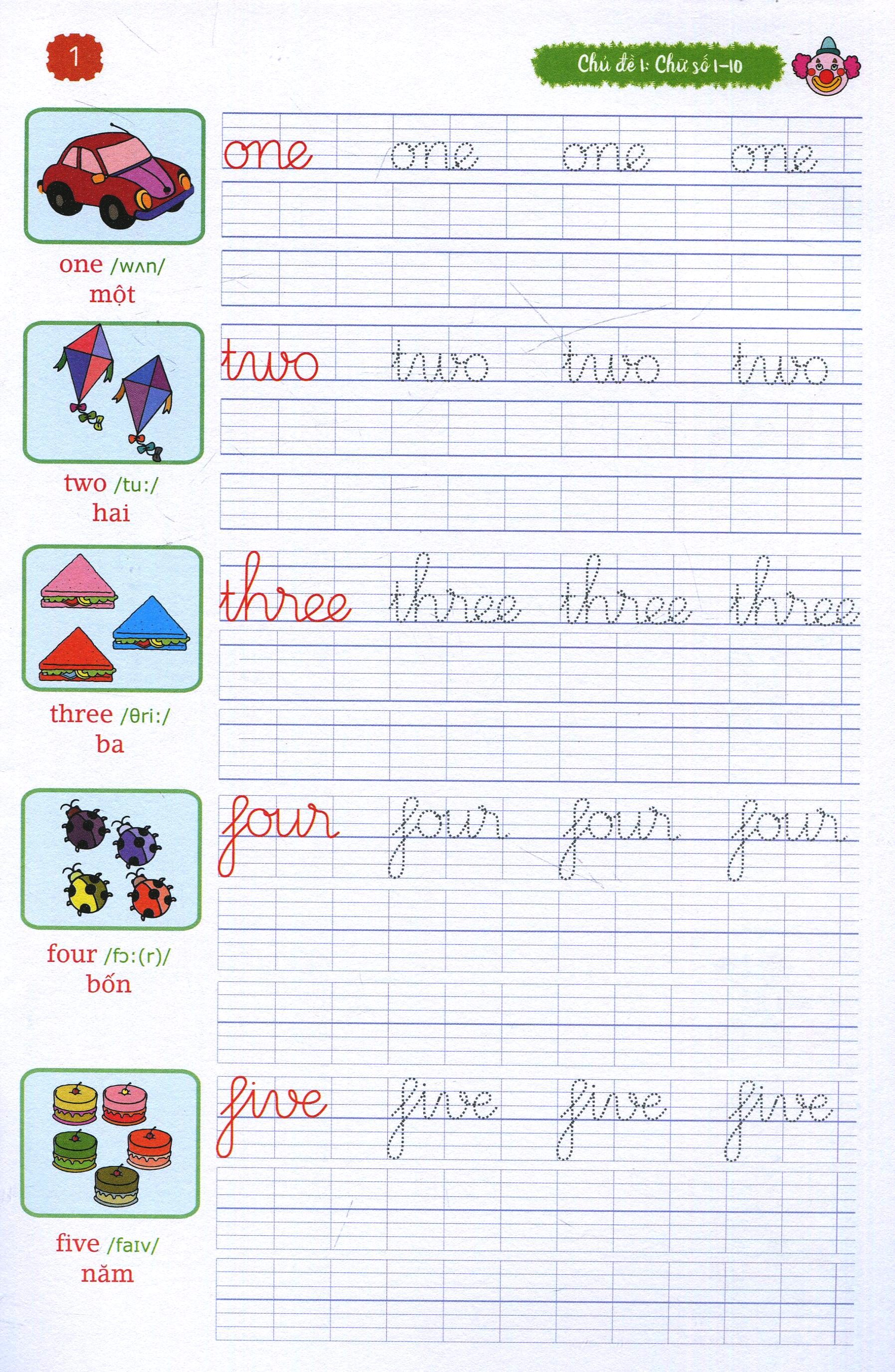 bé tập viết chữ đẹp tiếng anh 1 (khổ nhỏ)