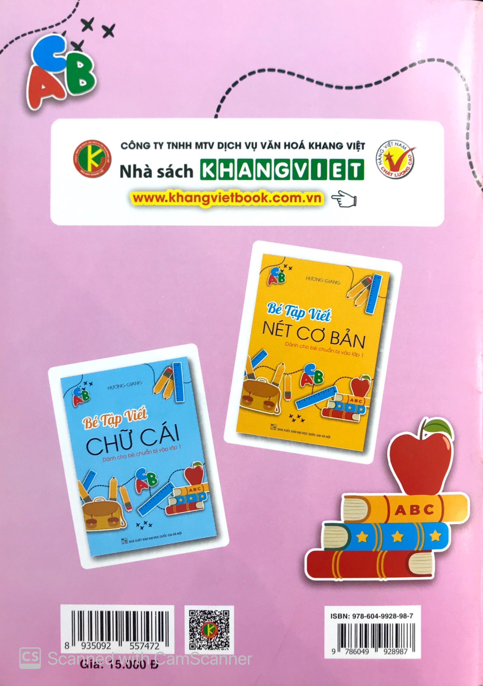 bé tập viết chữ ghép