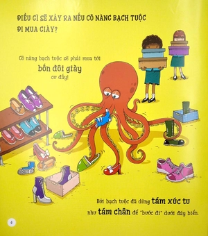 bé thỏa sức tưởng tượng - nếu...bạch tuộc leo lên tòa nhà chọc trời