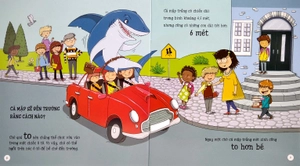 bé thỏa sức tưởng tượng - nếu...cá mập tập thể hình