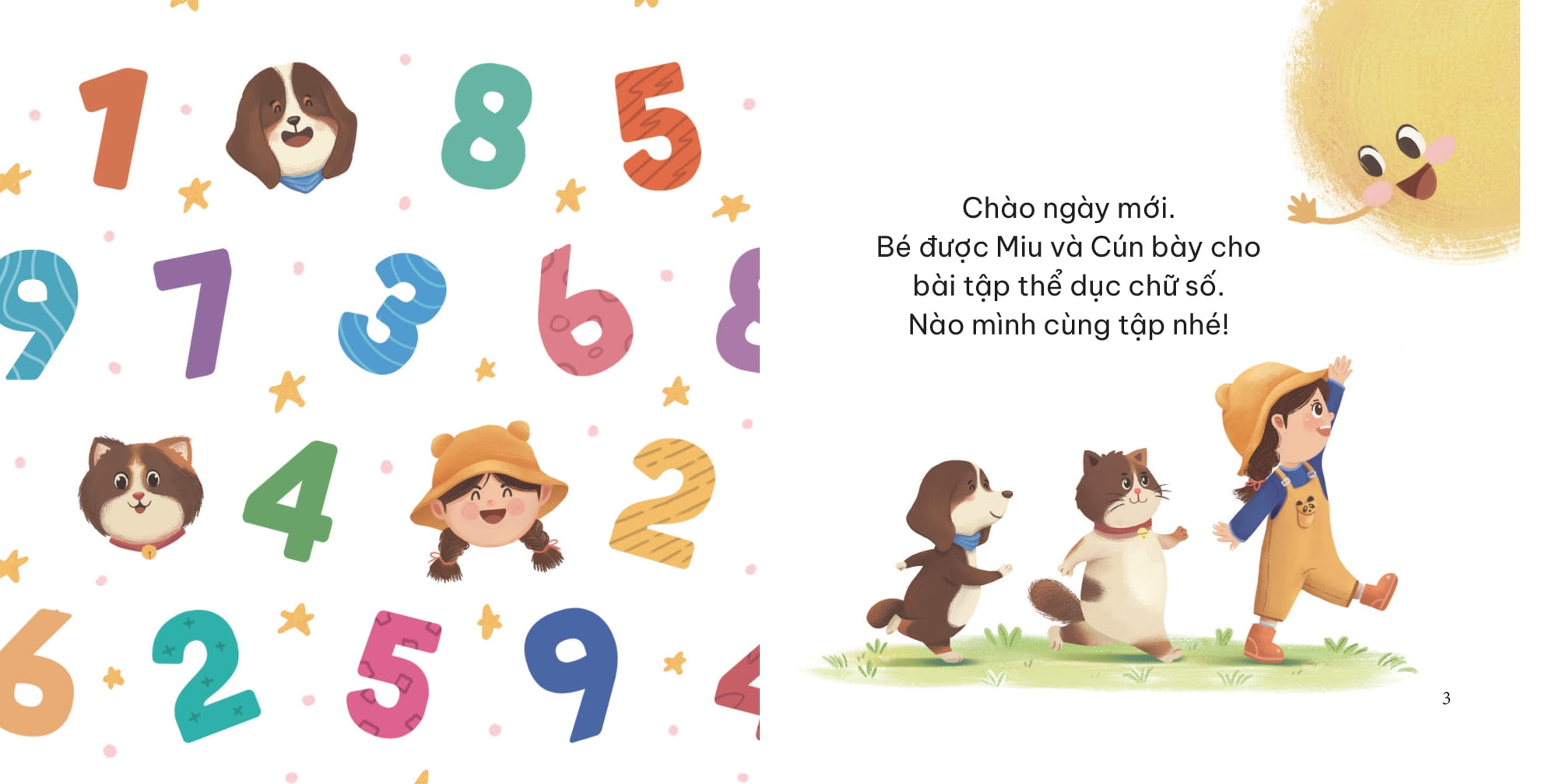 Be Thong Minh - Choi Cung So Dem - Bai The Duc Chu So - Bia Cung